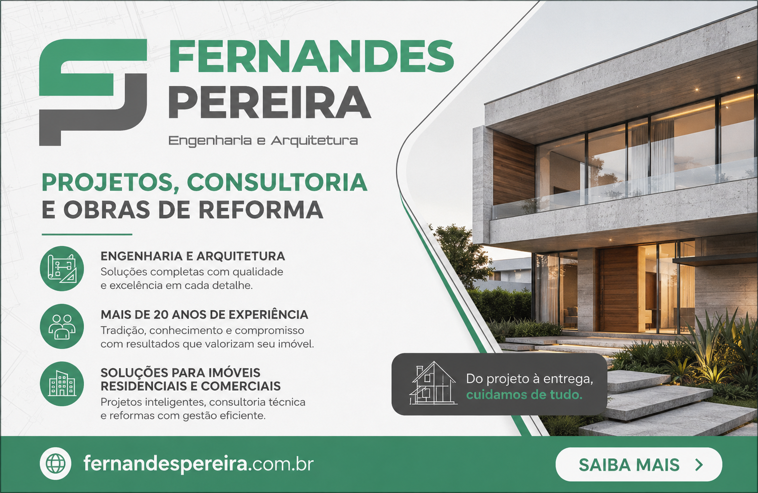 Fernandes Pereira - Engenharia e Arquitetura - Projetos, Consultoria e Obras de Reforma